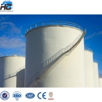 Liquid storage large volume crude oil storage tank / 1000m3 tank oil storage tanks